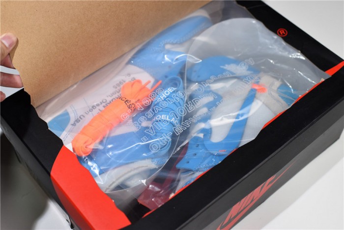 OF X Air Jordan 1 Retro High University Blue AQ0818-148