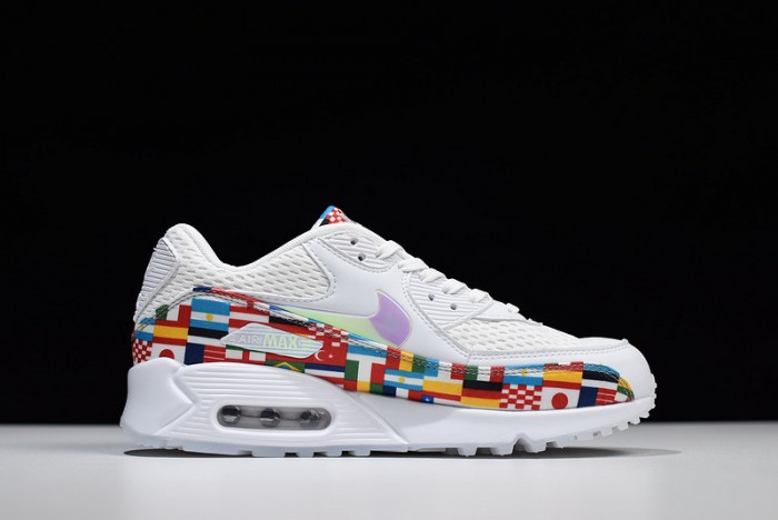 NIKE AIR MAX 90 NIC QS "INTERNATIONAL FLAG PACK"  A05119-100
