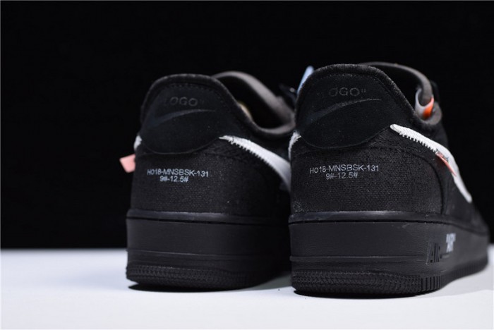 OF X Nike Air Force 1 Black AO4606-001