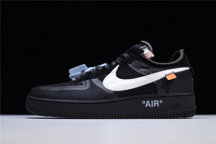 OF X Nike Air Force 1 Black AO4606-001