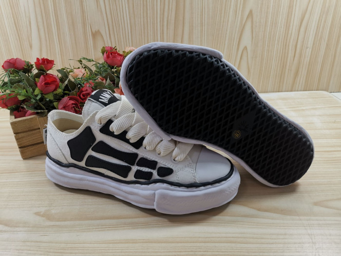 amiri x Ma*s*n mihara yasuhiro bone sneakers