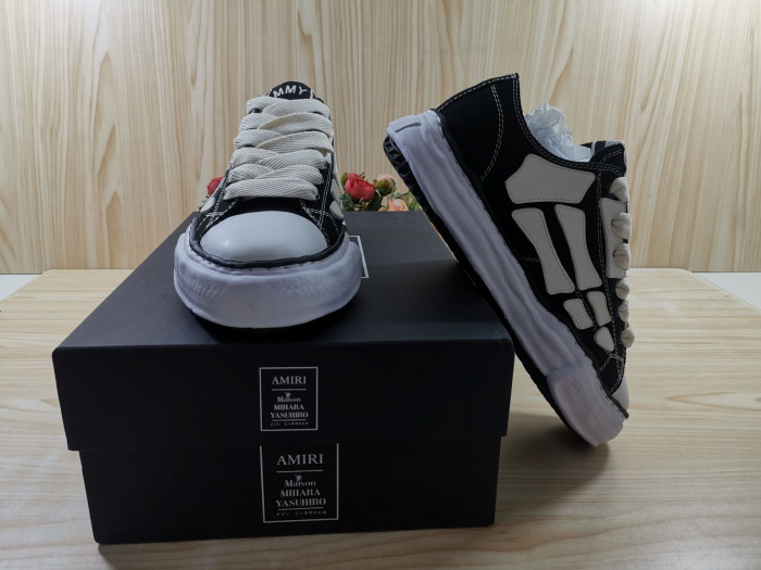 amiri x Ma*s*n mihara yasuhiro bone sneakers
