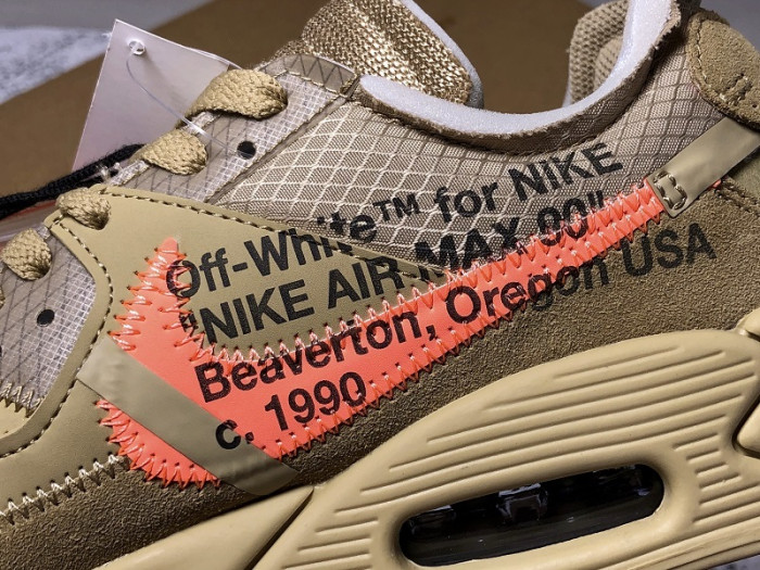 OF X Nike Air Max 90 Desert Ore AA7293-200