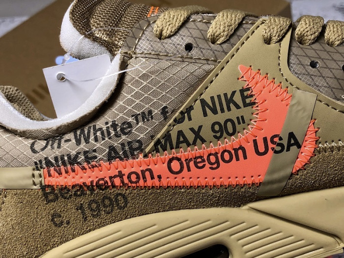 OF X Nike Air Max 90 Desert Ore AA7293-200