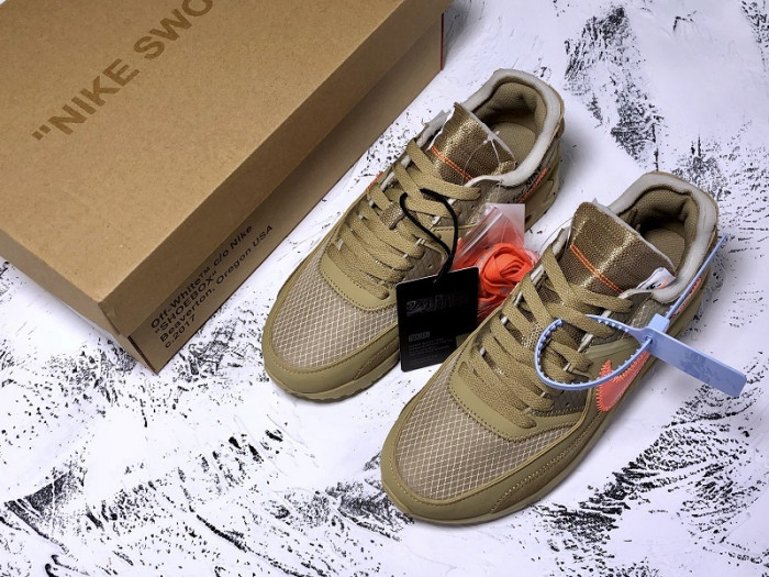 OF X Nike Air Max 90 Desert Ore AA7293-200