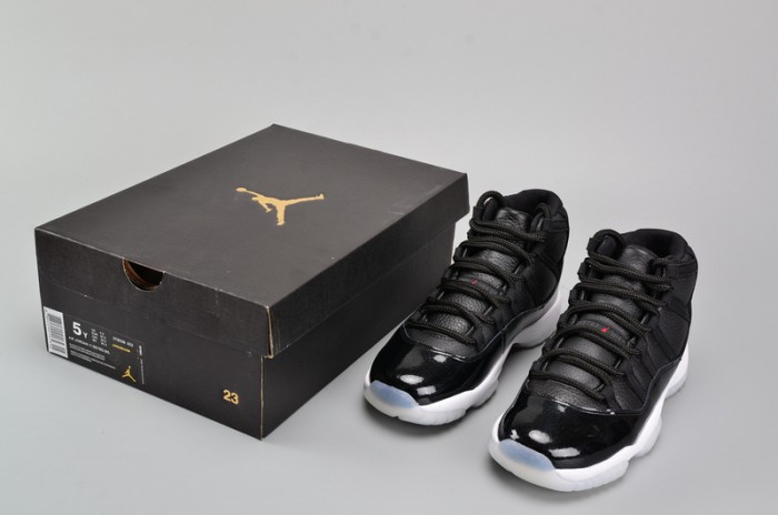 AIR JORDAN 11 RETRO BG (GS) "72-10" 378038-002