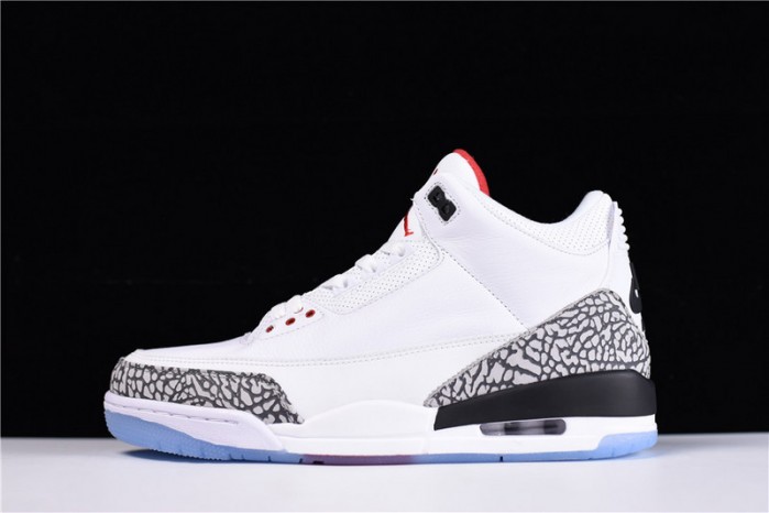 Air Jordan 3 Retro Free Throw Line White Cement 923096-101