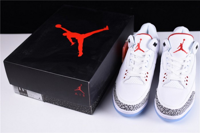 Air Jordan 3 Retro Free Throw Line White Cement 923096-101
