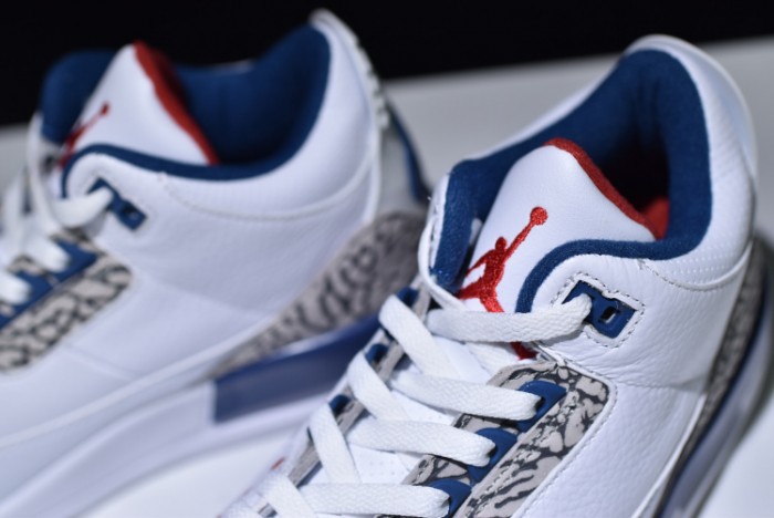 Air Jordan 3 Retro True Blue Nike Air First Look 854262-106