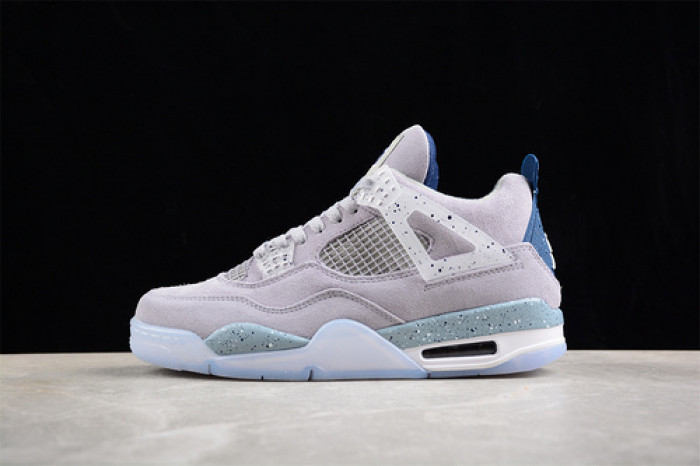 AIR JORDAN 4 RETRO WHITE/GREY/BLUE