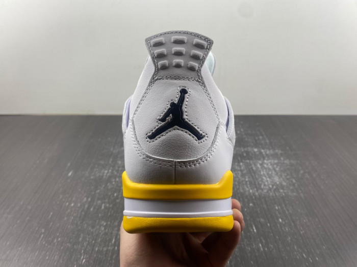 Air Jordan 4 White Yellow