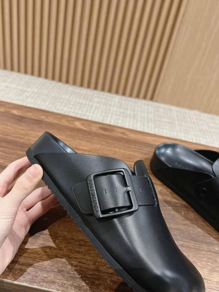 Balen x Birkenstock Sunday suede mules