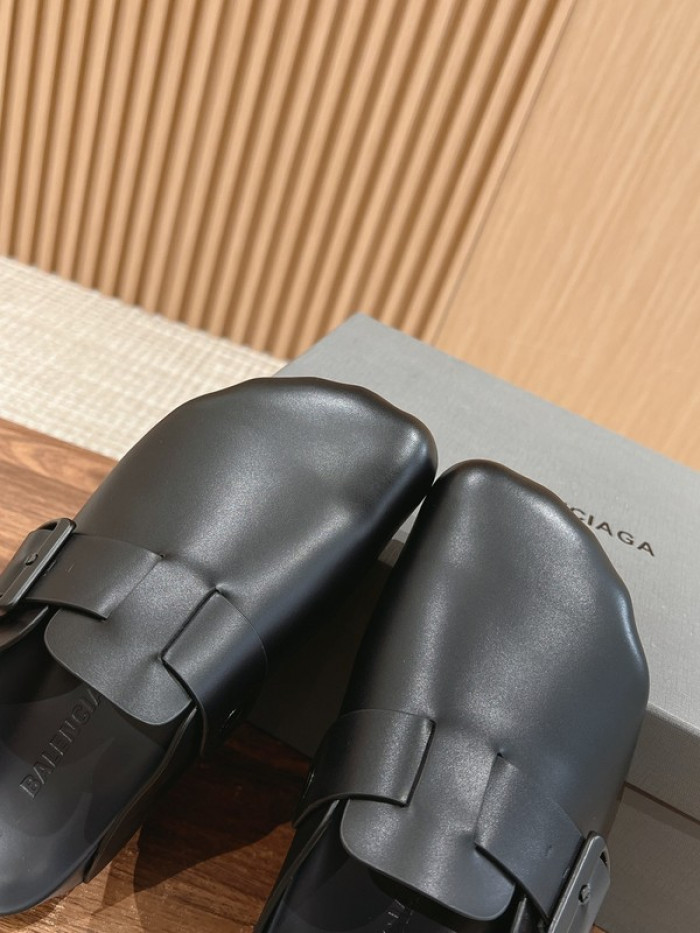 Balen x Birkenstock Sunday suede mules