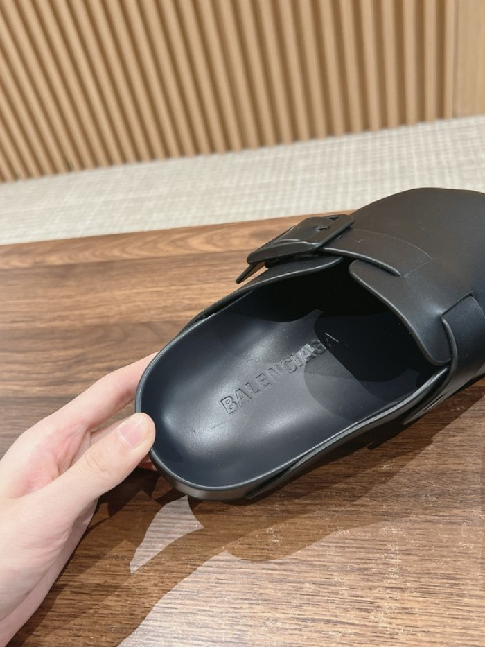 Balen x Birkenstock Sunday suede mules
