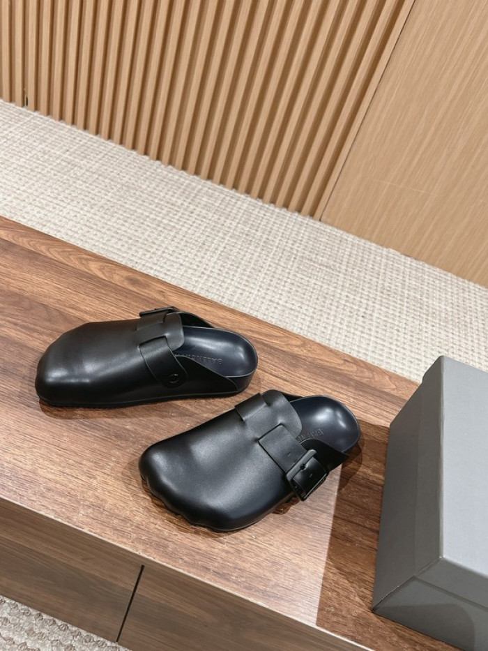 Balen x Birkenstock Sunday suede mules