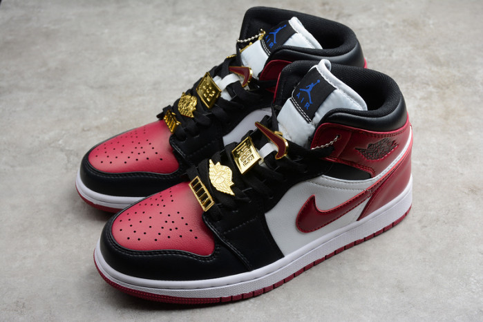 Air Jordan 1 Mid SE Black Dark Beetroot CZ4385-016