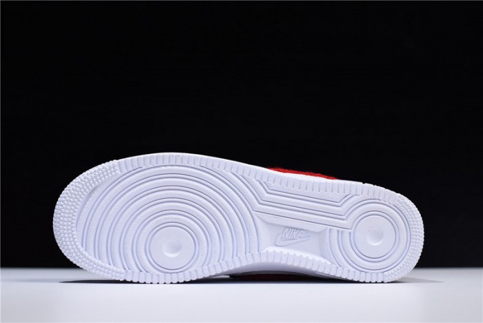 Nike Air Force 1 Low LV8 3D Chenille White Red Blue  823511-106