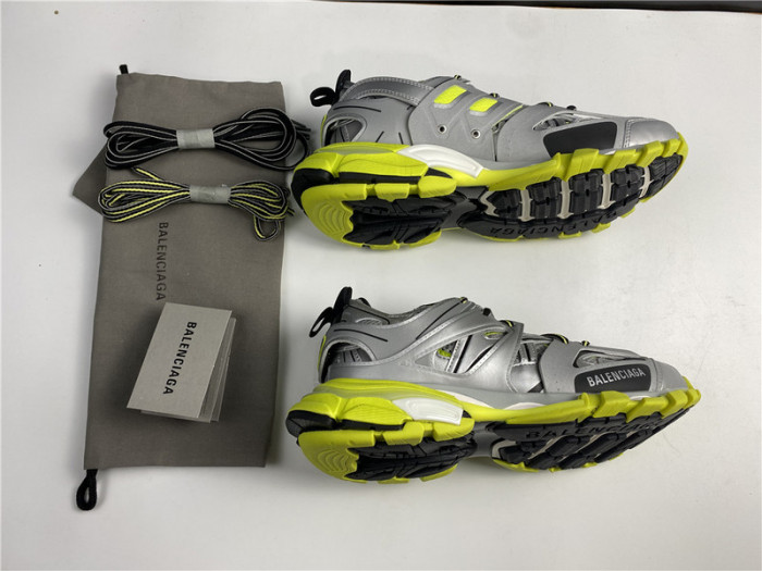 Balen Track Silver Neon Yellow 542023 W1GC1 1230