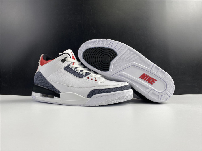 Air Jordan 3 Retro SE-T CO JP Fire Red Denim CZ6433-100