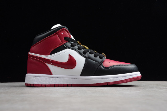 Air Jordan 1 Mid SE Black Dark Beetroot CZ4385-016