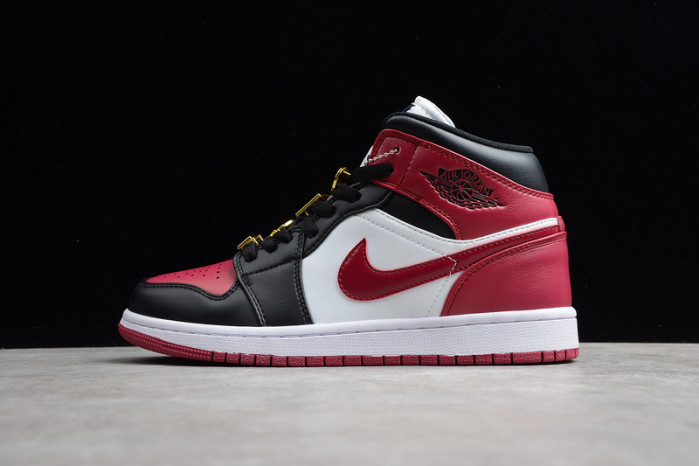 Air Jordan 1 Mid SE Black Dark Beetroot CZ4385-016
