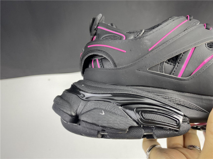 Balen Track Sneaker Pink and Black 542023 W2LA1 2046