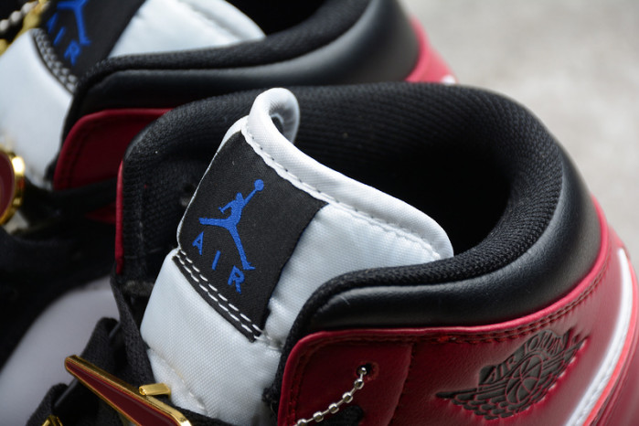 Air Jordan 1 Mid SE Black Dark Beetroot CZ4385-016