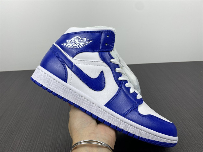 Air Jordan 1 Mid Kentucky Blue (W) BQ6472-104