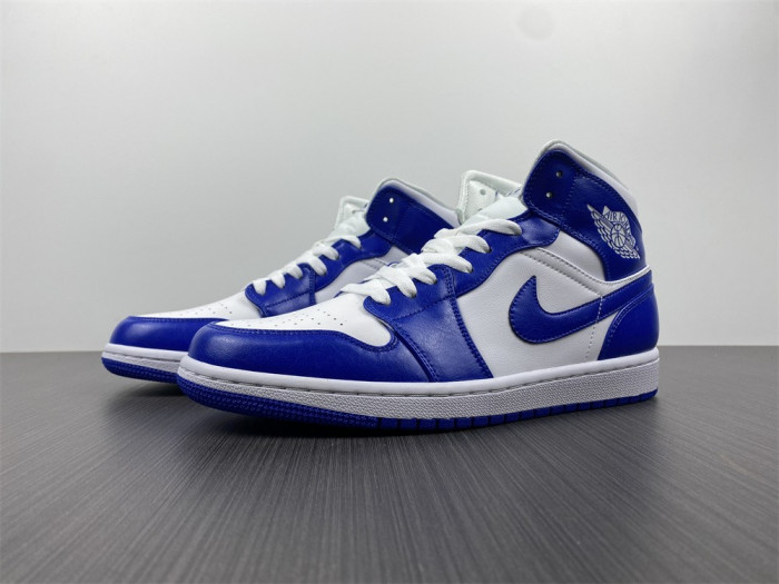 Air Jordan 1 Mid Kentucky Blue (W) BQ6472-104