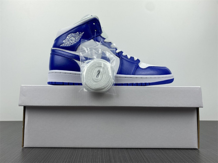 Air Jordan 1 Mid Kentucky Blue (W) BQ6472-104