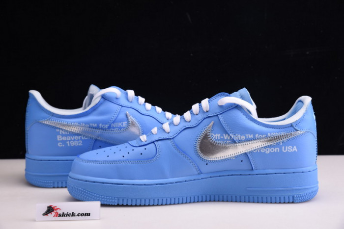 OF X Nike Air Force 1 Low MCA University Blue CI1173-400