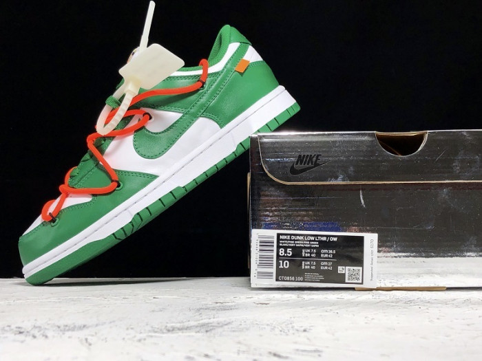 OF X Nike Dunk Low Pine Green CT0856-100