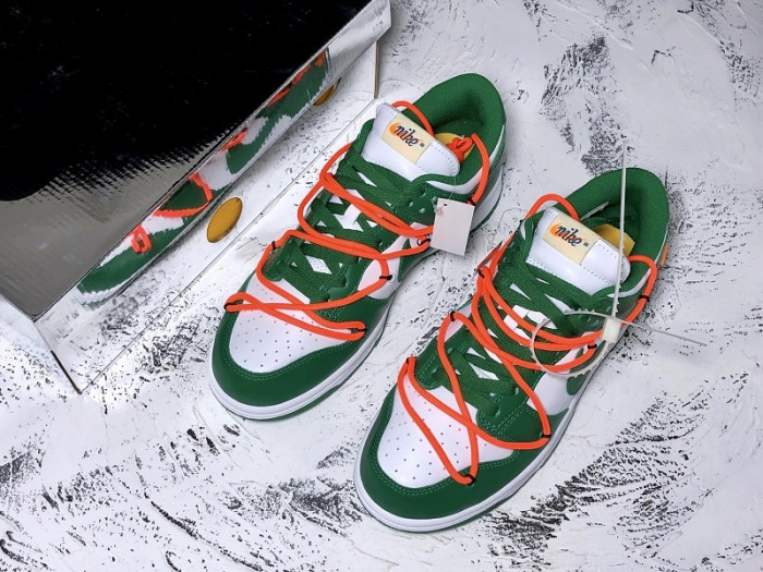OF X Nike Dunk Low Pine Green CT0856-100