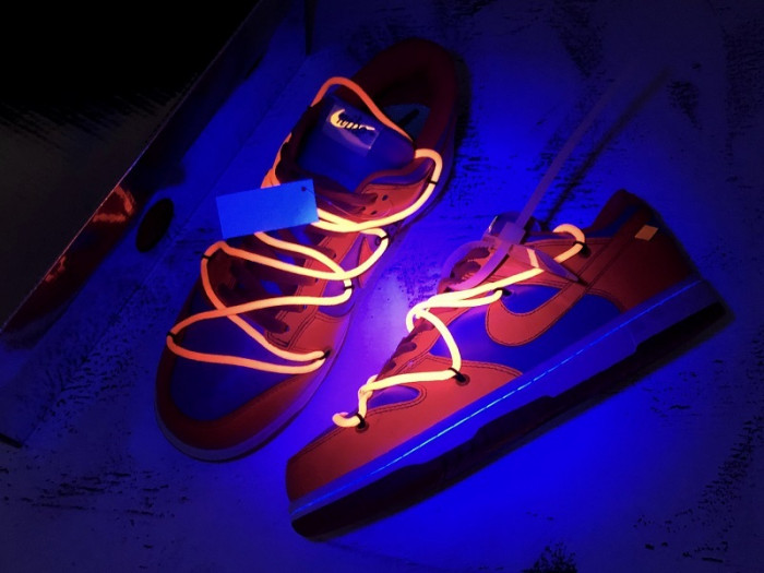 OF X Nike Dunk Low University Red CT0856-600