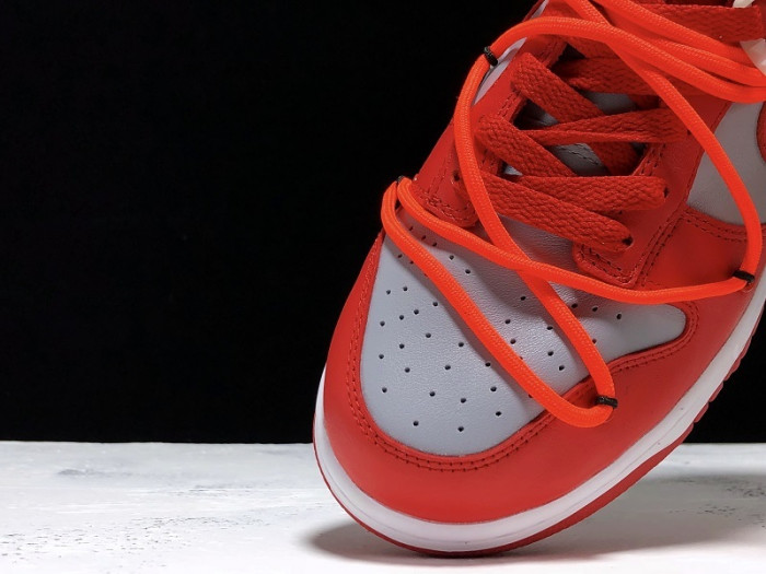 OF X Nike Dunk Low University Red CT0856-600