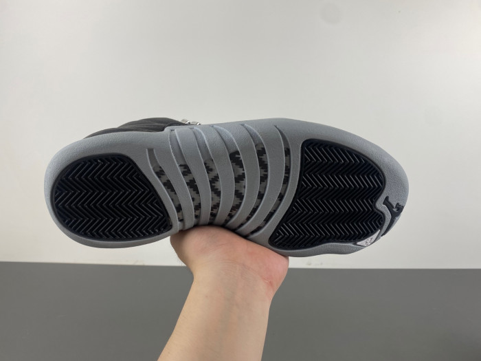 Air Jordan 12 Black Wolf Grey CT8013-010