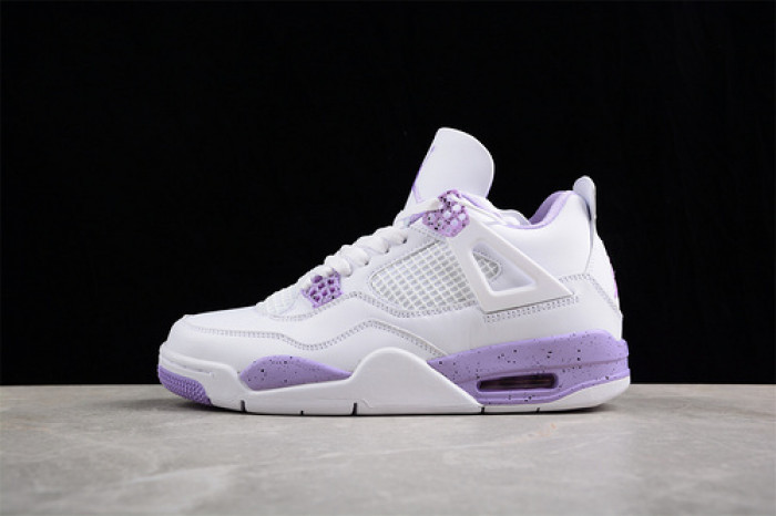 AIR JORDAN 4 GS WHITE/PURPLE CT8517-115