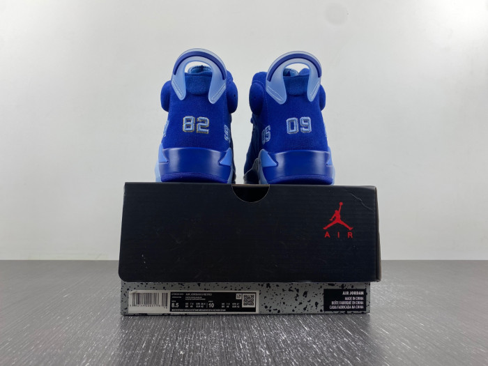 Air Jordan 6  blue CT8529-410.