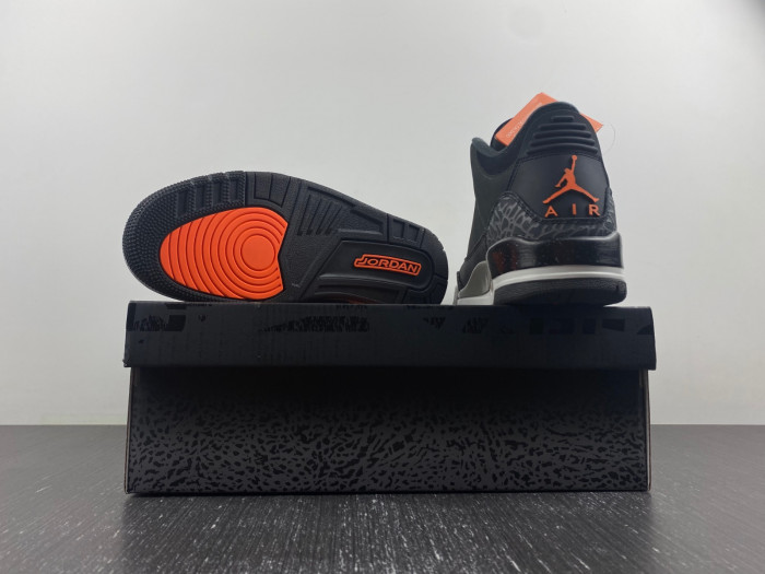 Air Jordan 3 Grey Orange CT8532-060