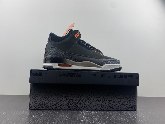 Air Jordan 3 Grey Orange CT8532-060