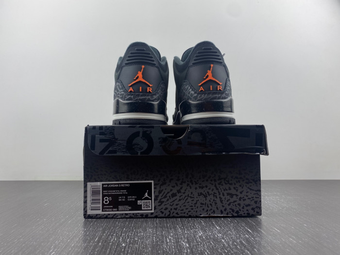 Air Jordan 3 Grey Orange CT8532-060