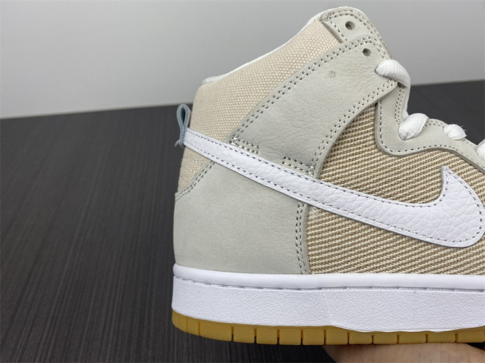Nike SB Dunk High Pro ISO Orange Label Unbleached Natural DA9626-100