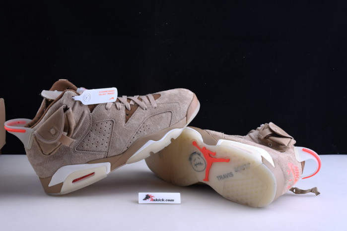 Air Jordan 6 Retro Travis Scott British Khaki DH0690-200