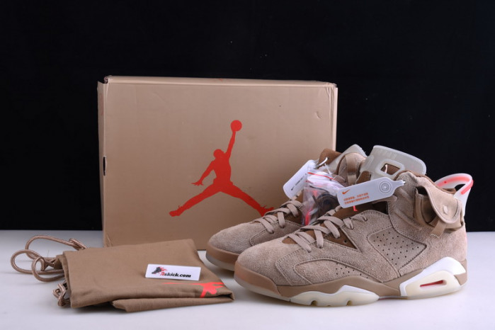 Air Jordan 6 Retro Travis Scott British Khaki DH0690-200