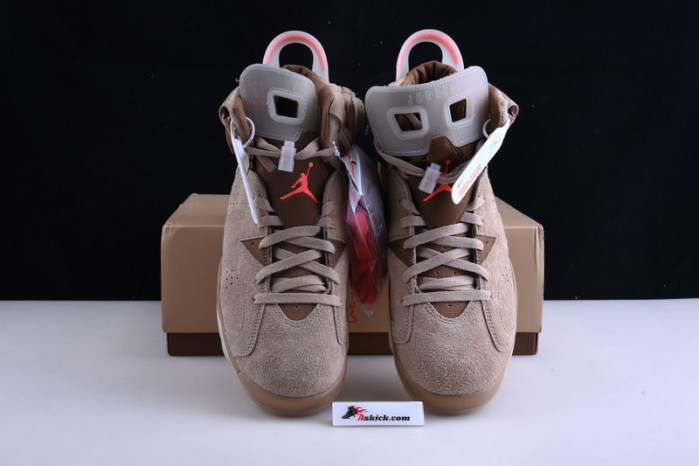 Air Jordan 6 Retro Travis Scott British Khaki DH0690-200