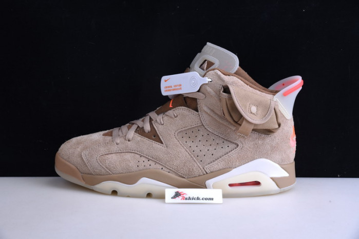Air Jordan 6 Retro Travis Scott British Khaki DH0690-200