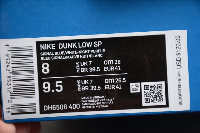 Nike Dunk Low Undefeated 5 On It Dunk vs. AF1 DH6508-400