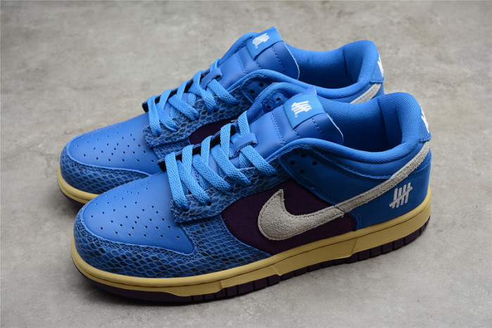 Nike Dunk Low Undefeated 5 On It Dunk vs. AF1 DH6508-400