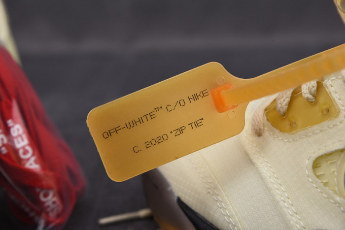 OF X Air Jordan 5 Retro Sail DH8565-100