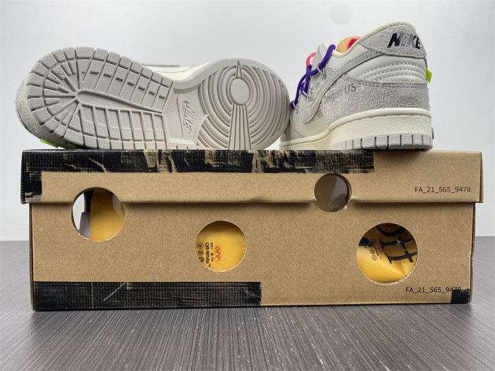 OF X Nike Dunk Low Lot 15 of 50 DJ0950-101